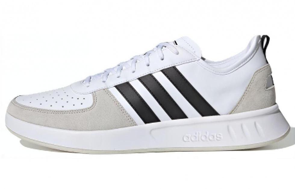 Adidas Court80s 'Cloud White / Core Black / Raw White'