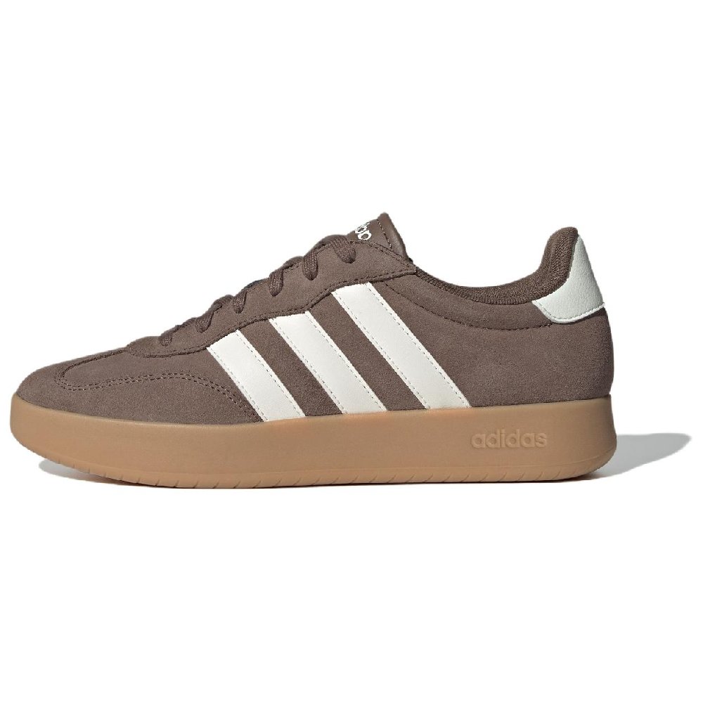 Adidas BARREDA Abrasion Resistant Low top Skateboard Shoes Men's Brown