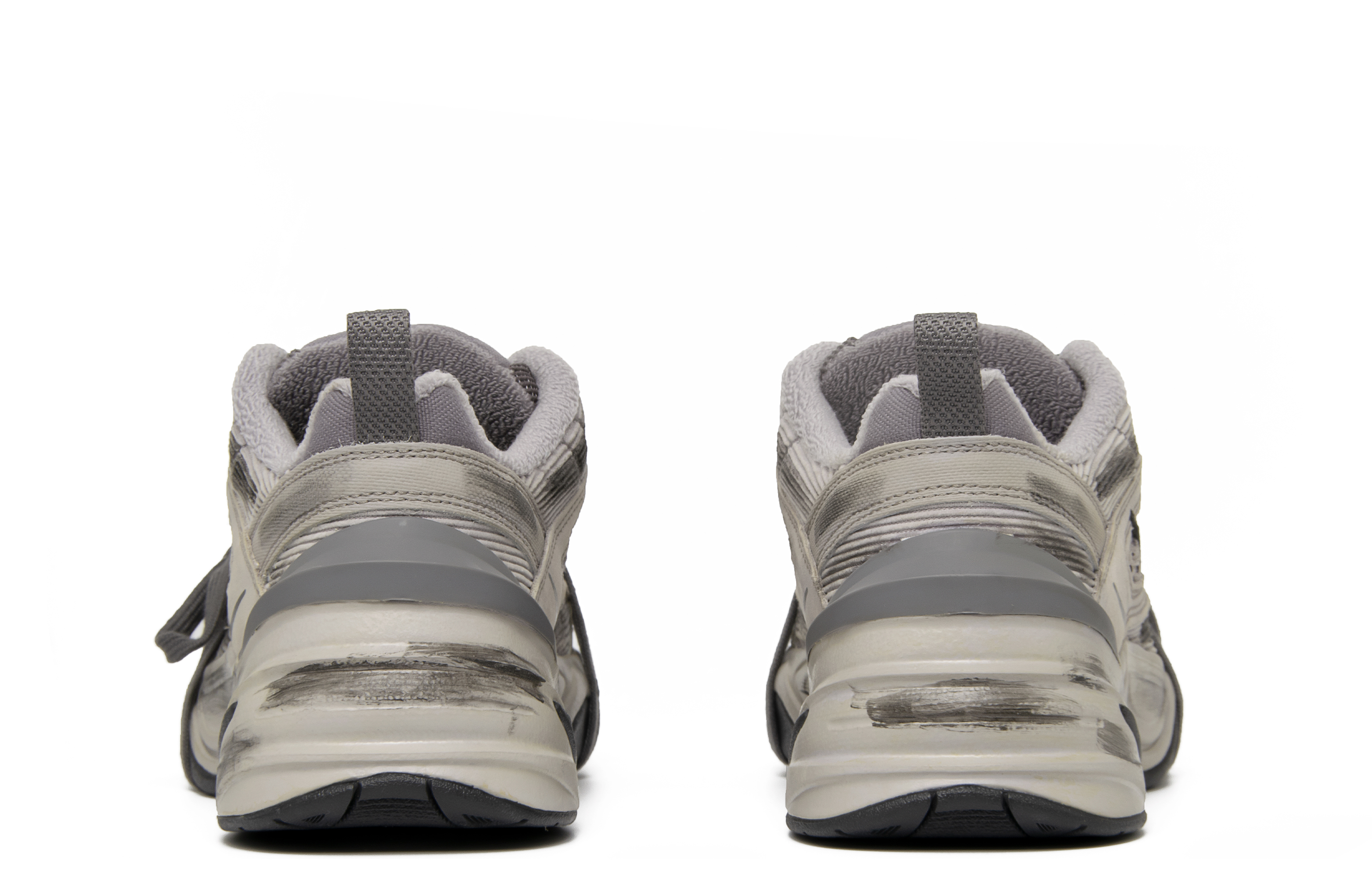 Nike M2K Anti-Slip Wear-Resistant Low-Top Chunky Sneakers Unisex Gray купить в интернет-магазине Yoocart с быстрой доставкой по России.
