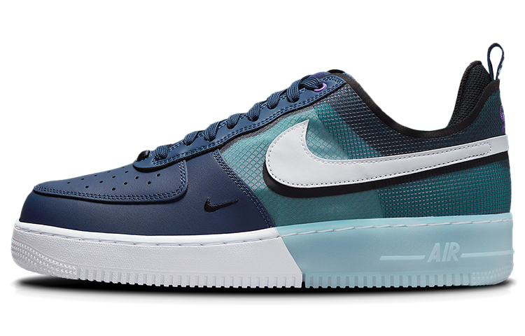 Nike Air Force 1 Low React Midnight Navy Teal