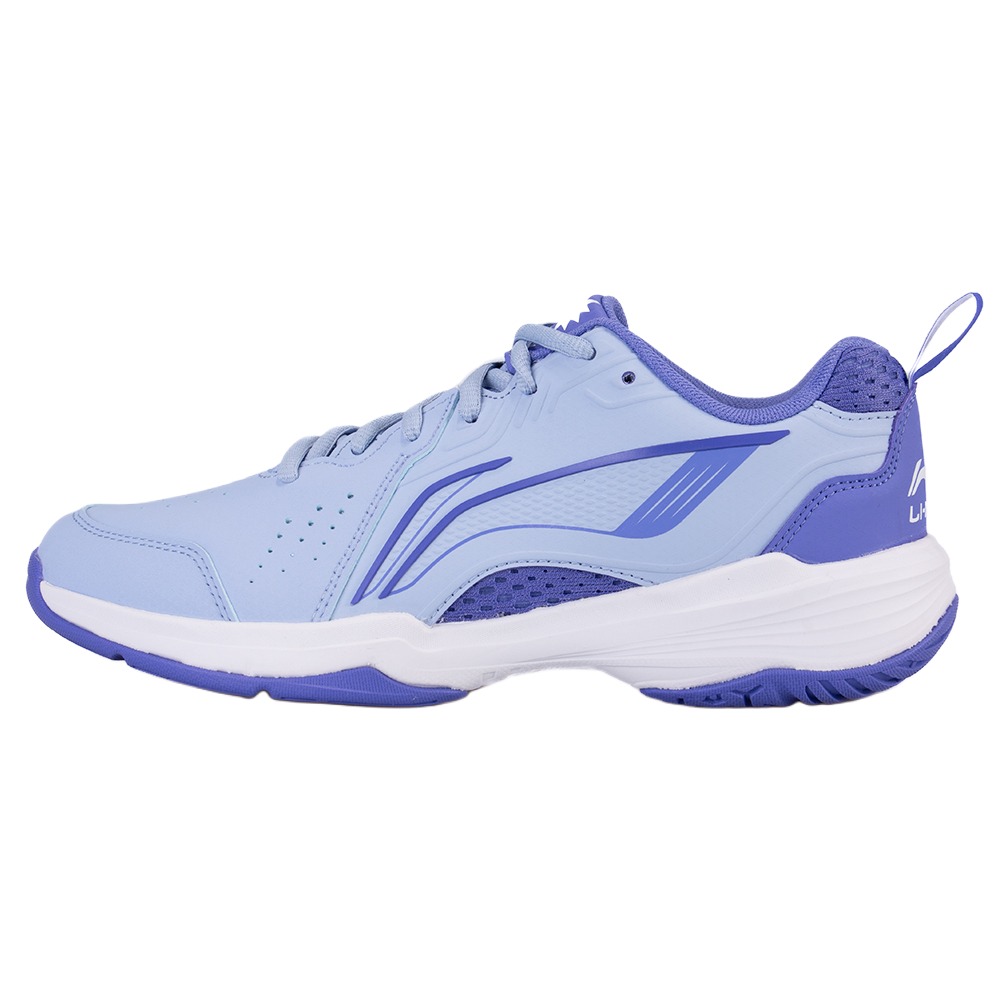 LiNing Falcon Cushioning Anti-Slip Wear-Resistant Breathability Low-Top Badminton Shoes Unisex Violet Blue