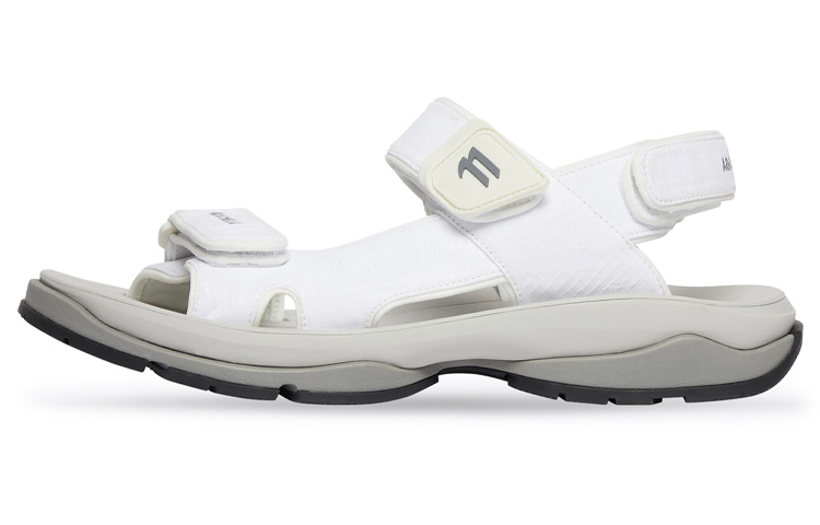 Balenciaga Tourist Sandal White Grey Women's