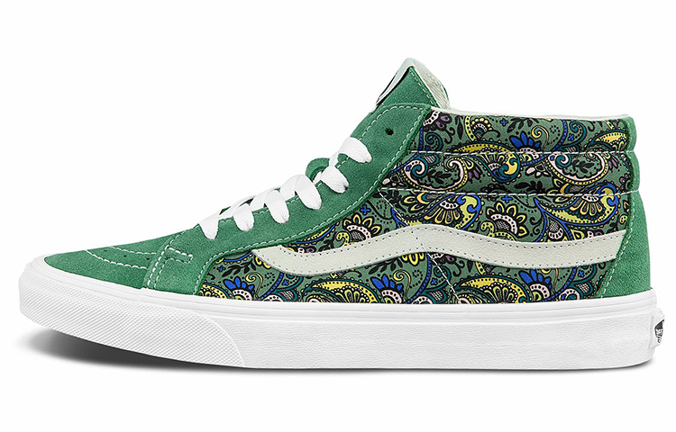 Vans Sk8 Mid Reissue 'Paisley Hedge Green'