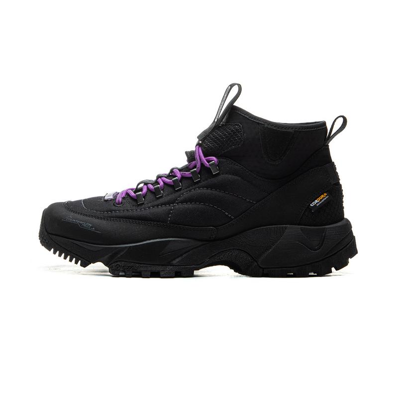 LiNing Xingye HIGH Anti-Slip Wear-Resistant High-Top Trekking Shoes Unisex Black