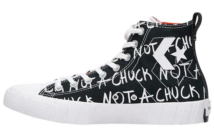 Converse UNT1TL3D Hi Not A Chuck Black