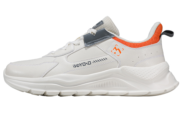 361° Wear-Resistant Low-Top Running Shoes Men's White