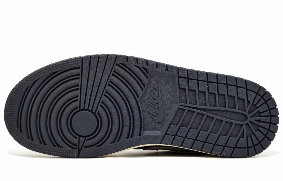 Jordan Air Jordan 1 Durable Breathable Low-Top Vintage Basketball Shoes Unisex Ecru купить в интернет-магазине Yoocart с быстрой доставкой по России.