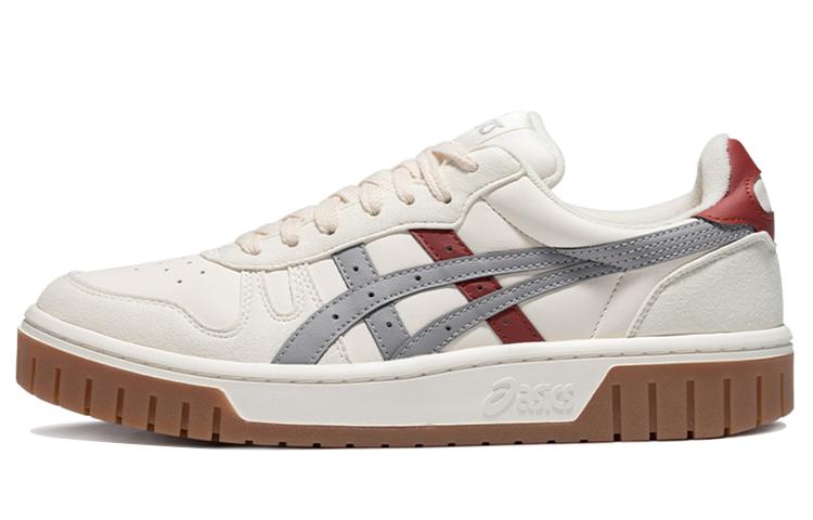 Asics Court Mz Retro Casual Skateboarding Shoes Unisex Beige Gray