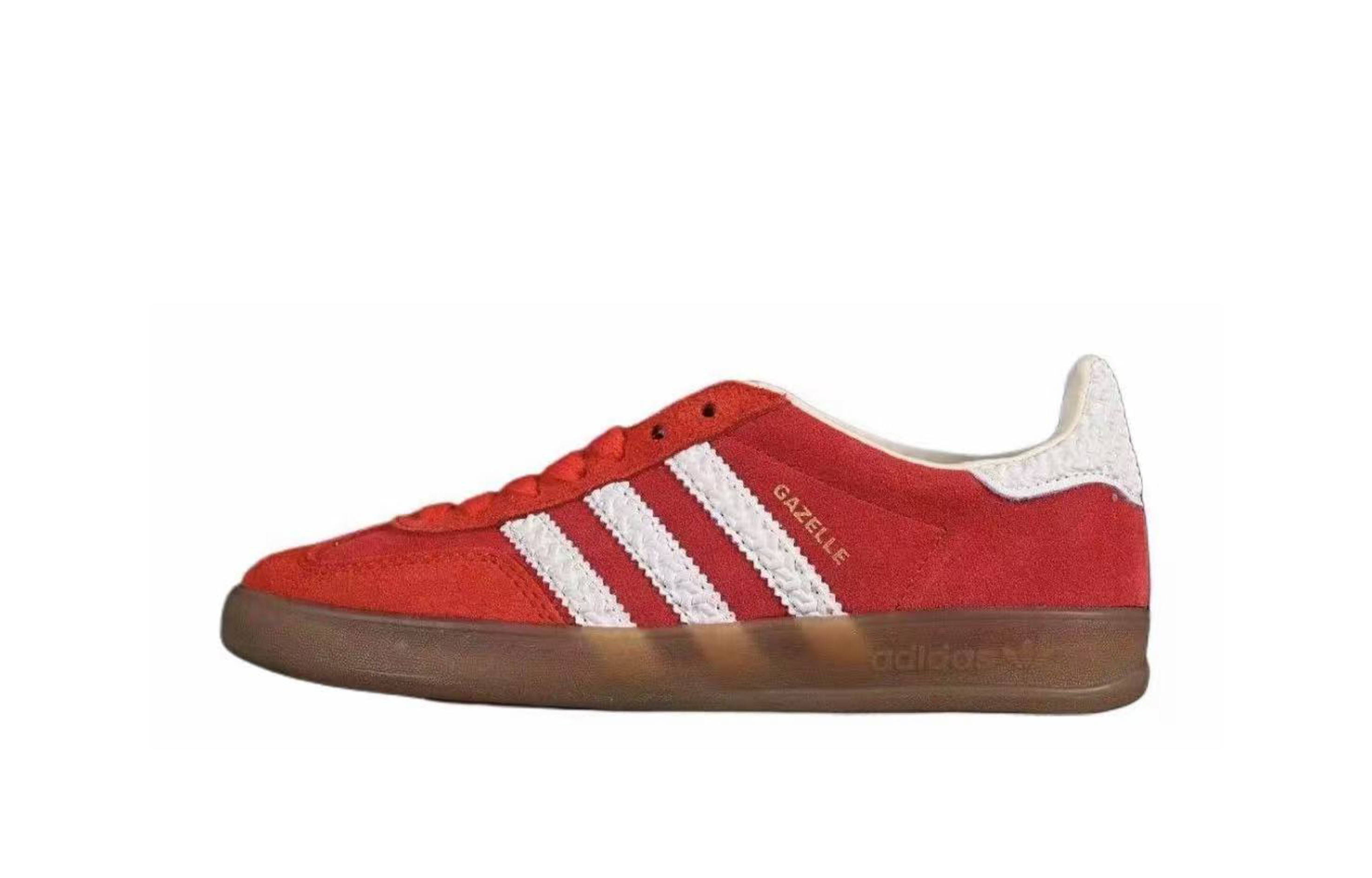 Adidas Originals GAZELLE INDOOR Match Made In Heaven Anti Slip Wear Resistant Low Top Skateboard Shoes Unisex Red White купить в интернет-магазине Yoocart с быстрой доставкой по России.