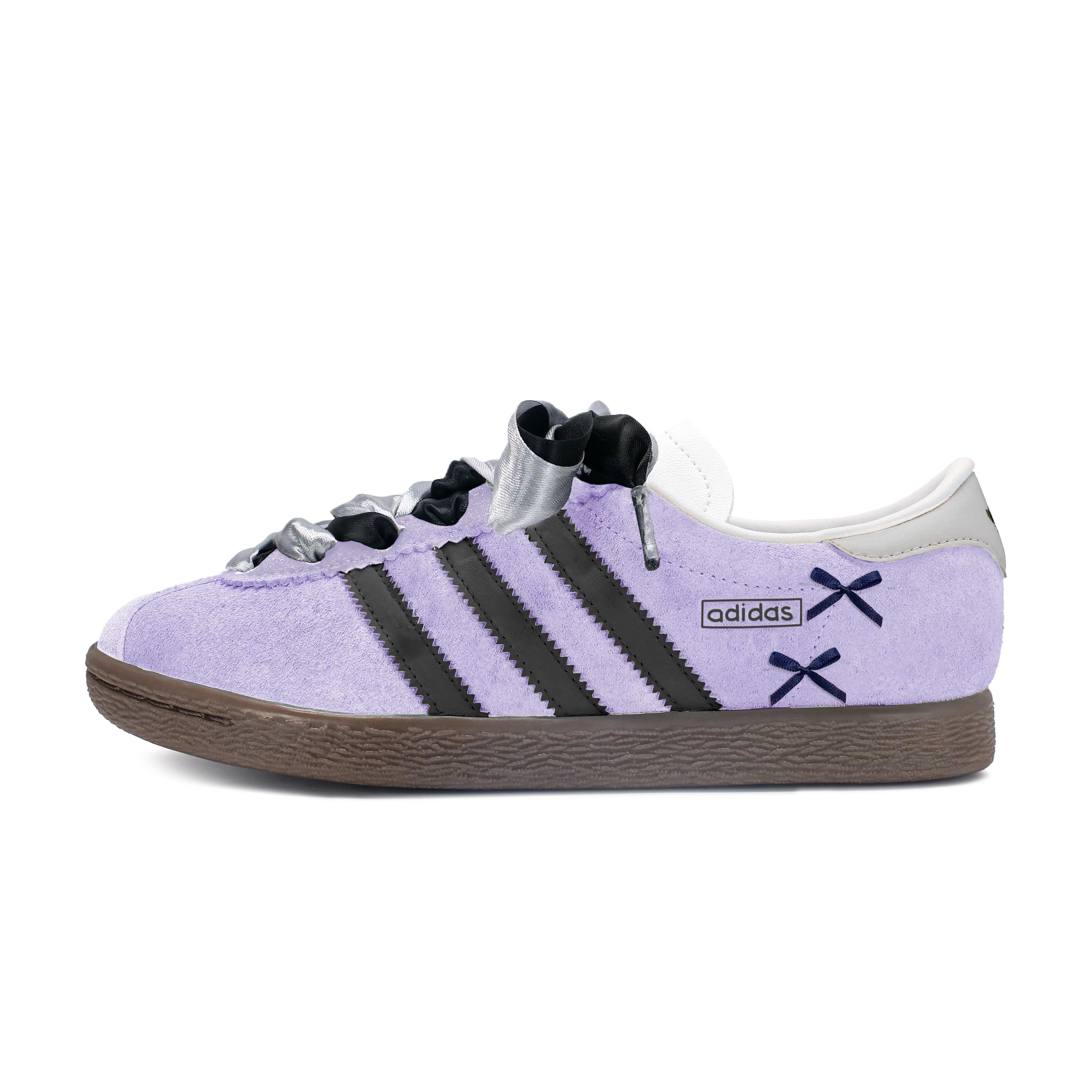 Adidas Originals Stadt Abrasion Resistant Low top German Army Trainers Unisex Black Purple