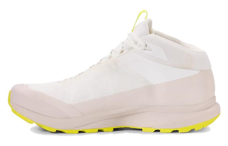 Arcteryx Aerios Cushioned Wear-Resistant Breathable Lightweight Mid-Top Trail Running Running Shoes Unisex White Green