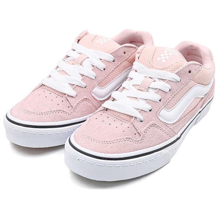 Vans Caldrone Low Top Skateboard Shoes Women's Light Pink