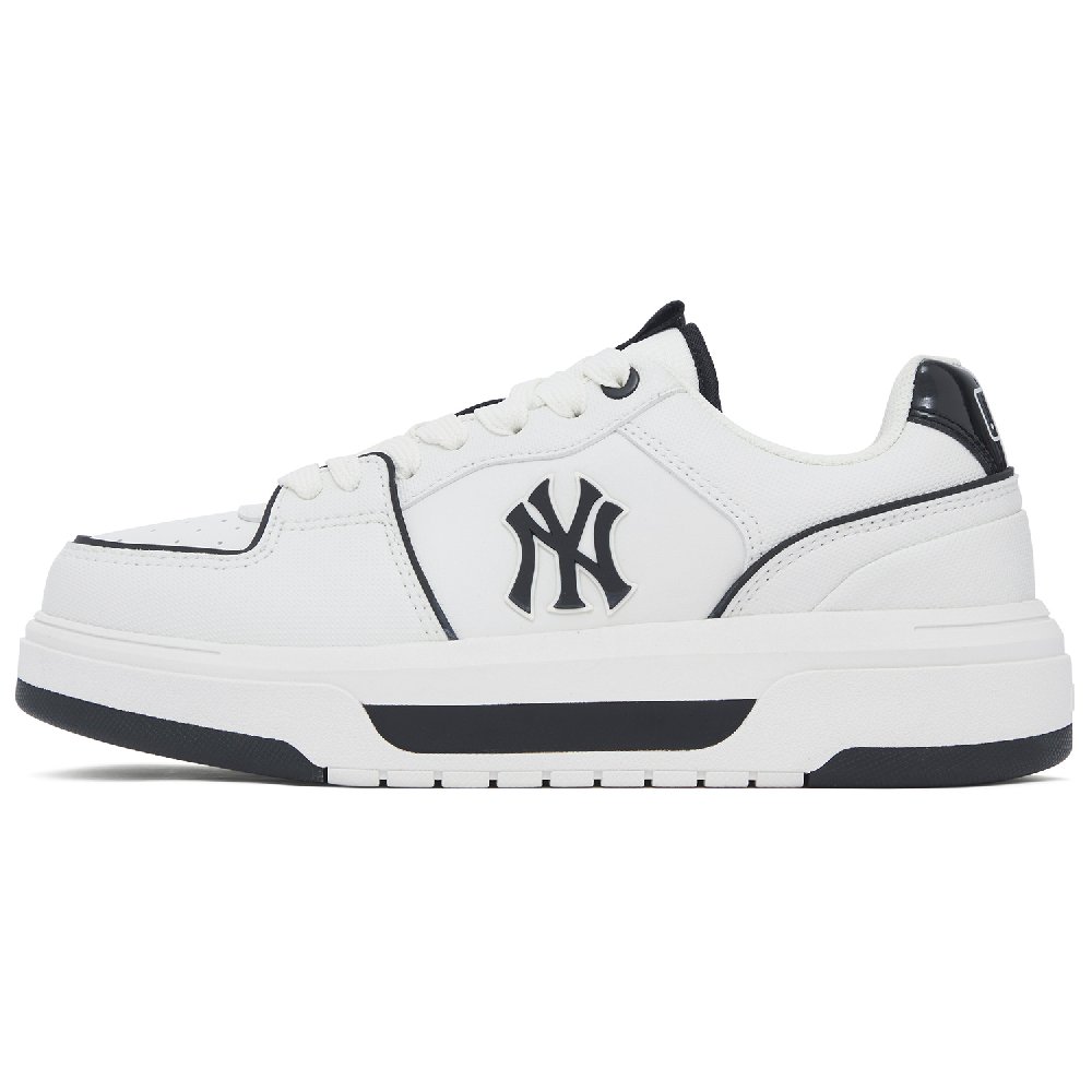 MLB Chunky Liner Low Top Skateboard Shoes Unisex Ecru