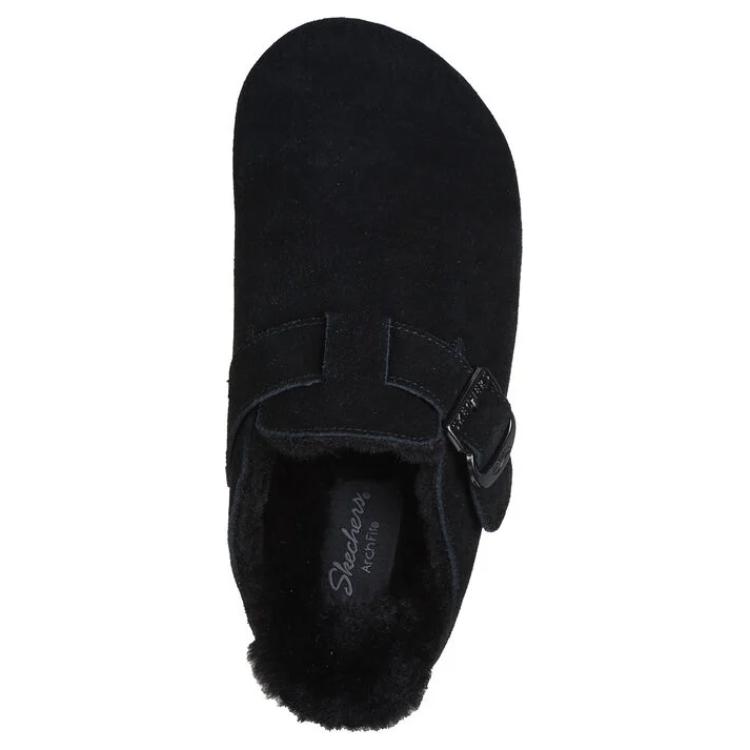 Skechers ARCH FIT GRANOLA Closed Toe Slippers Women's Black купить в интернет-магазине Yoocart с быстрой доставкой по России.