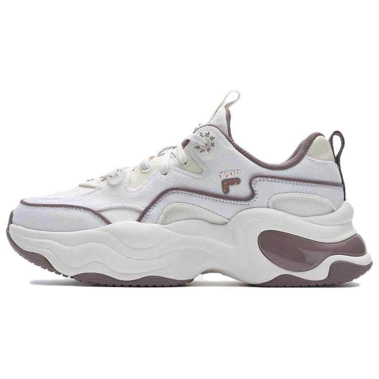 FILA FUSION BUBBLE CVS Bubbles Shoes Slip Resistant, Abrasion Resistant, Breathable Low Top Casual Shoes Women's White