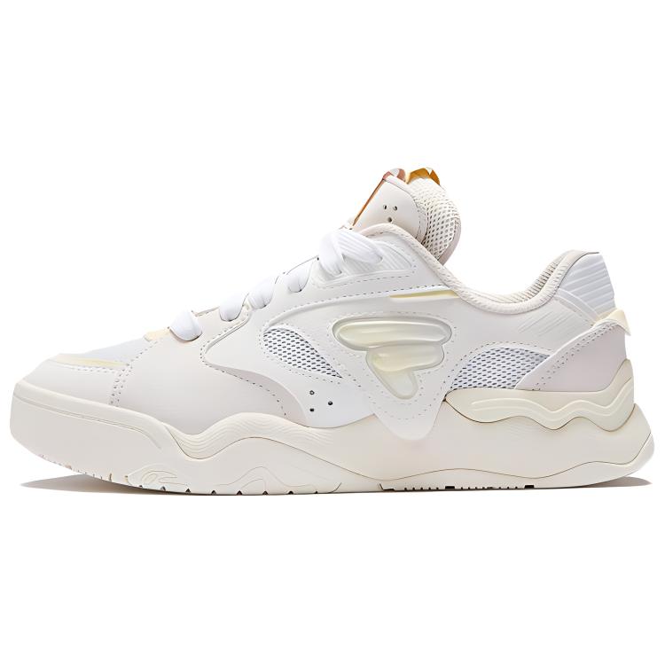 FILA FUSION Kick 2.0 Low Top Skateboard Shoes Women's White