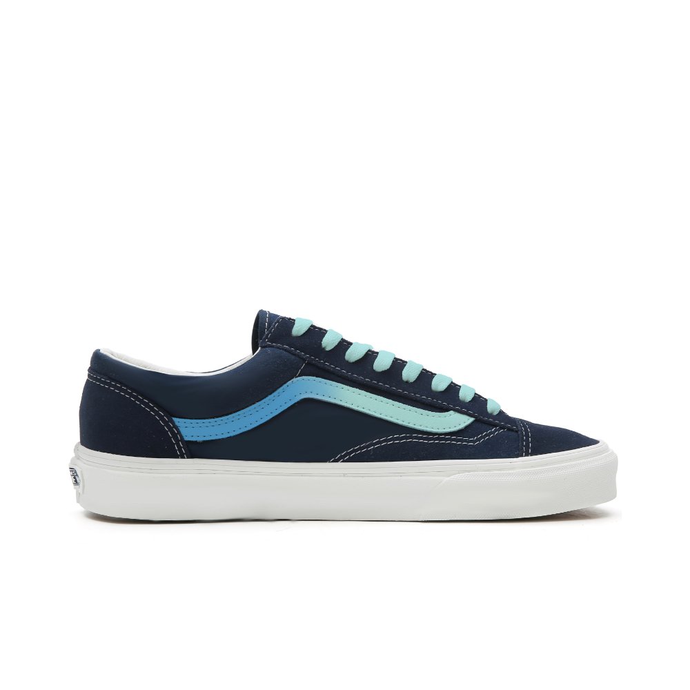Vans Style 36 Lightweight And Breathable Low Top Skateboard Shoes Unisex Blue