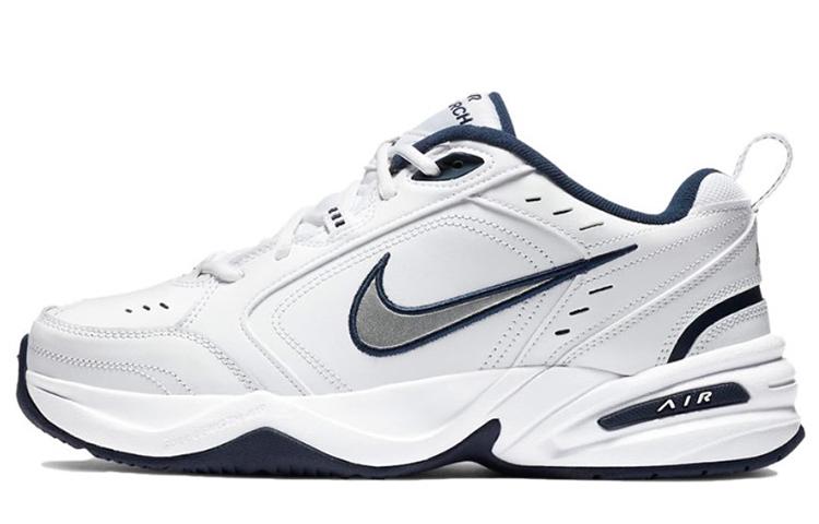 Nike Air Monarch 4 Anti-Slip And Wear-Resistant Height Increasing Low-Top Chunky Sneakers Unisex Navy Blue купить в интернет-магазине Yoocart с быстрой доставкой по России.