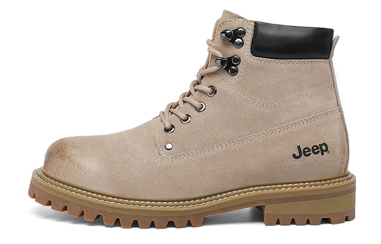 Jeep Martin Boots Men Apricot