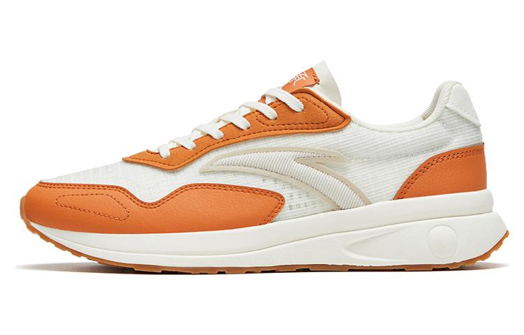 Anta Life Collection Durable Breathable Low-Top Sports Casual Shoes Women's White Brown Gray