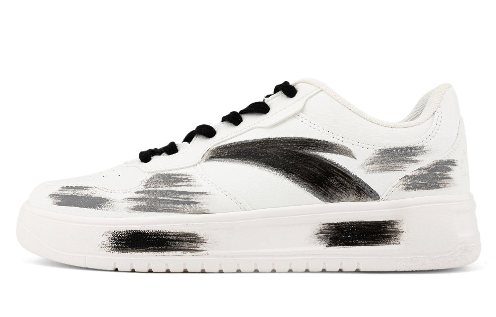 Anta Low Top Skateboard Shoes Unisex White