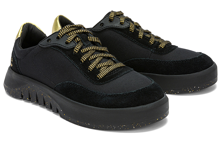 Timberland Supaway Leather And Fabric Oxford Trainers 'Black With Gold' Women's купить в интернет-магазине Yoocart с быстрой доставкой по России.
