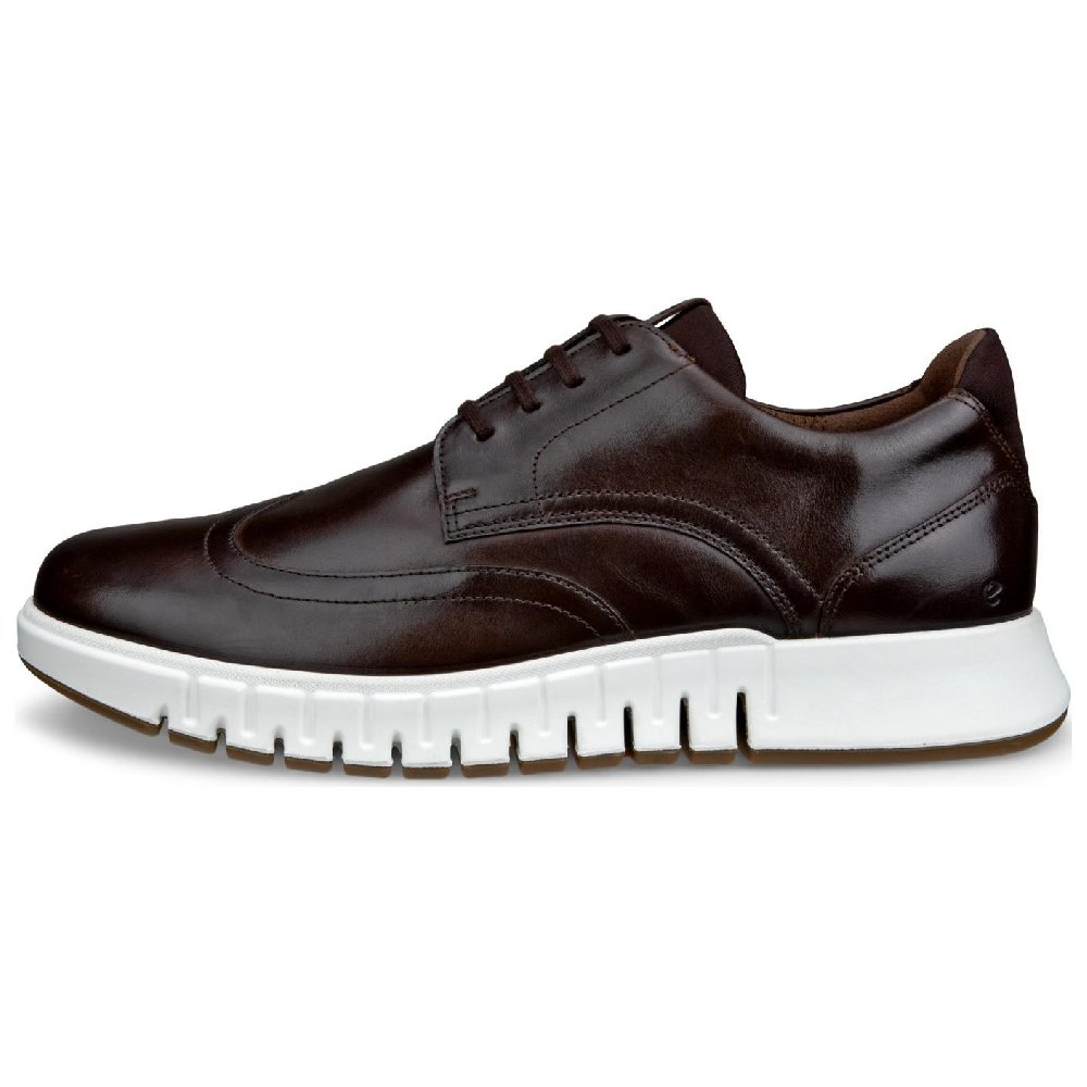Ecco Gruuv Hybrid Casual Shoes Men's Brown