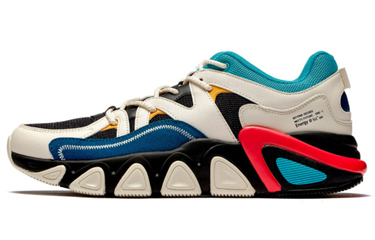 361° Chunky Sneakers Men Low-Top Black/White/Blue