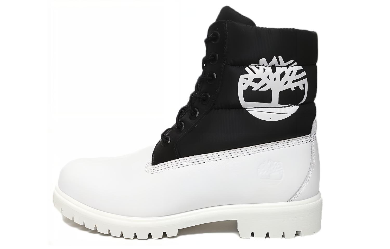 Timberland Breathable Thermal Knee High Outdoor Boots Men's White Black Wide Fit