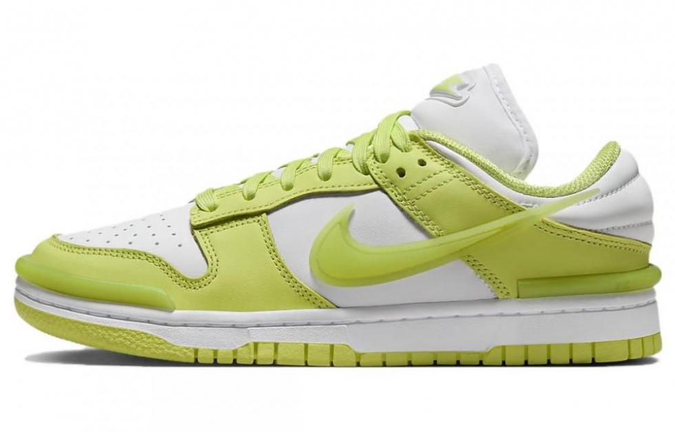 NIKE Dunk Кроссовки для скейтбординга Низкие Зеленые Женские