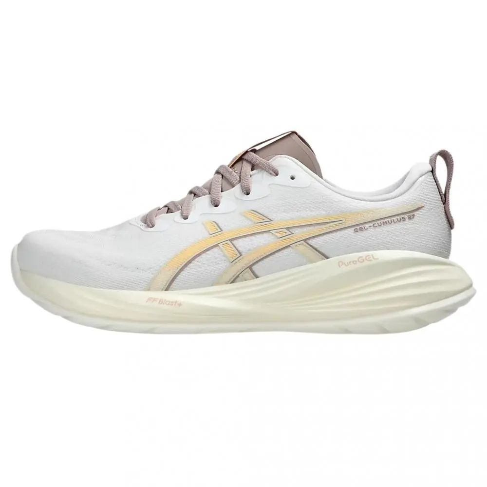 Asics Gel Cumulus 27 Low Top Running Shoes Men's White