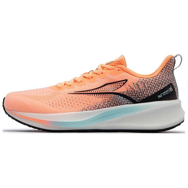 361° Wear-Resistant Low-Top Running Shoes Men's Orange Black Blue