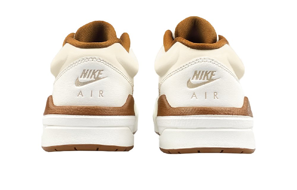 Jordan Stadium 90 Low-Top Casual Shoes Women's White Brown Green