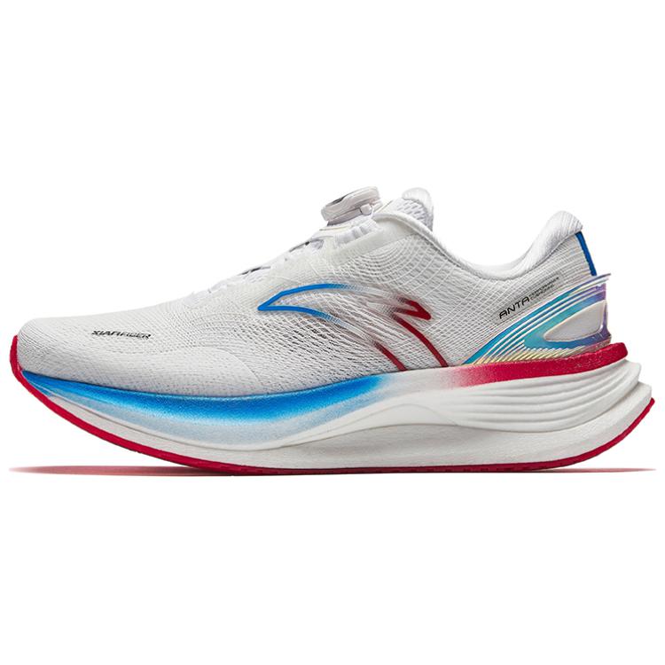 Anta Champion 3rd Gen PRO Abrasion Resistant Low Top Casual Running Shoes Men's White Blue Red