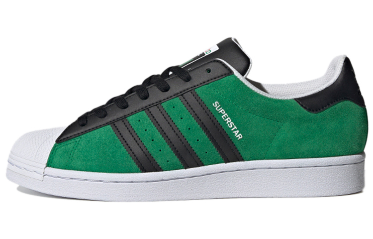 Superstar Adidas Originals 'Green Core Black'