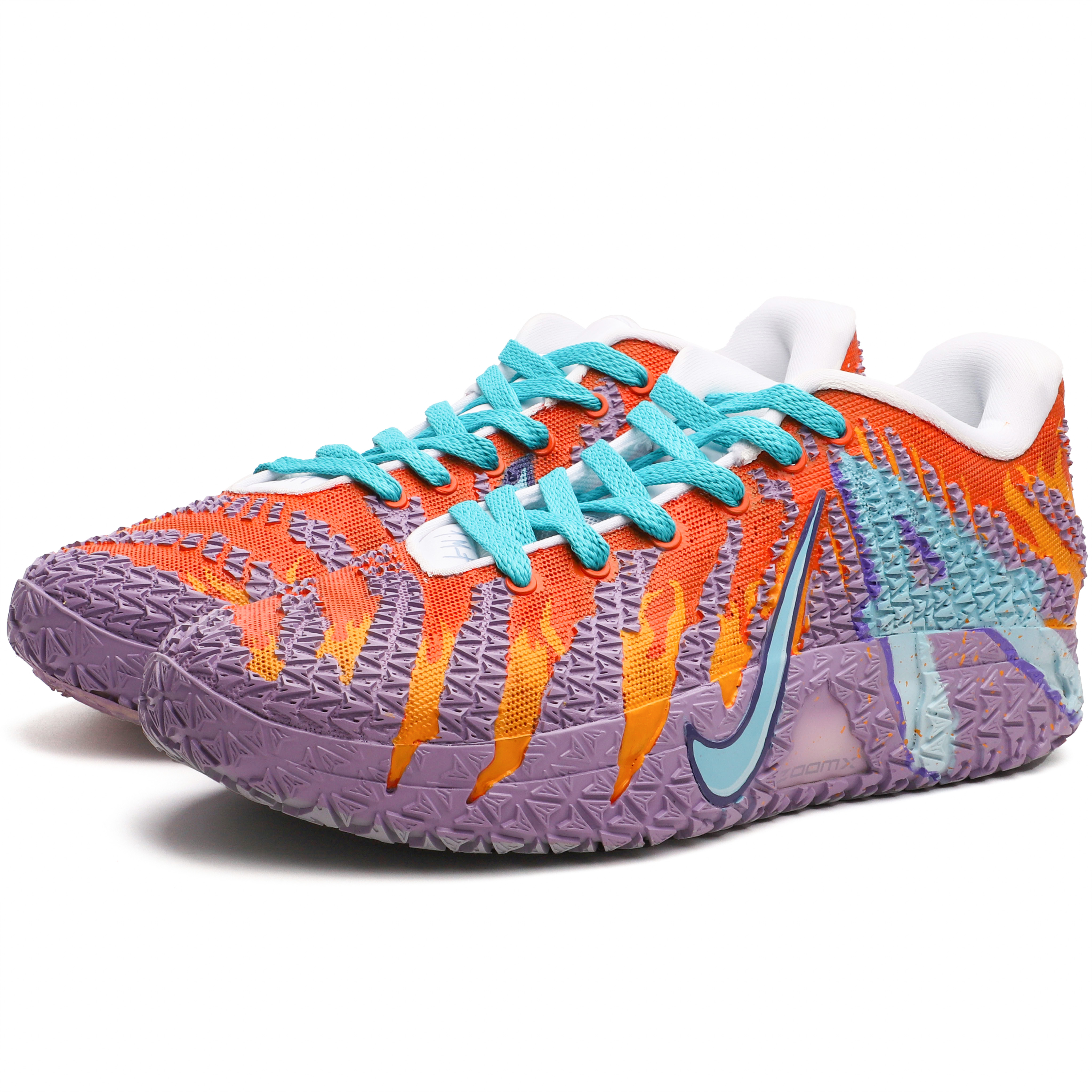 Nike Ja Morant 3 Low top Basketball Shoes Unisex Purple Orange купить в интернет-магазине Yoocart с быстрой доставкой по России.