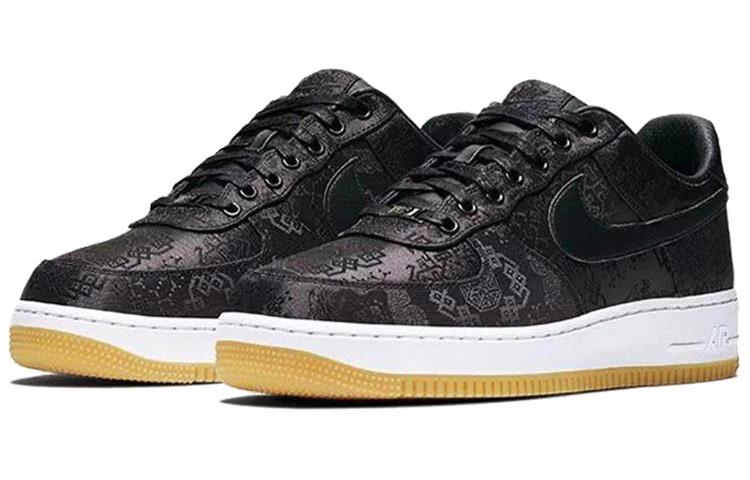 Nike X Fragment Design X Clot Air Force 1 'Black Silk' купить в интернет-магазине Yoocart с быстрой доставкой по России.