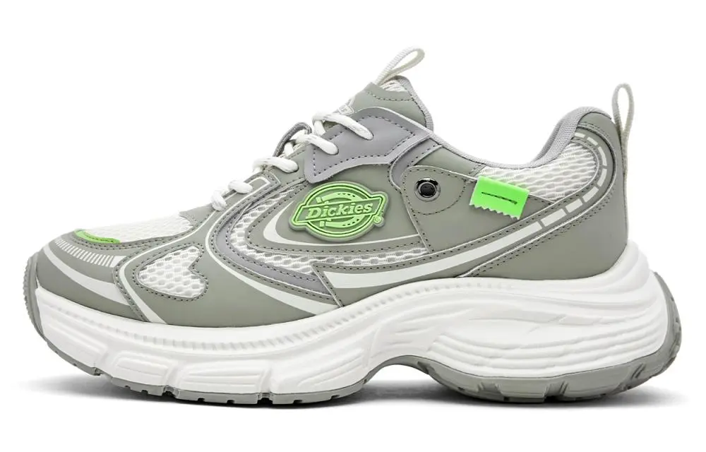 Dickies Low Top Chunky Sneakers Women's Beige Green