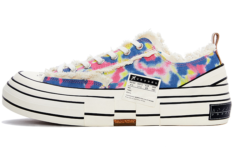 Street Dance в…ў x VESSEL G.O.P.Lows Lightweight Coverage Low-Top Skateboard Shoes Unisex Red