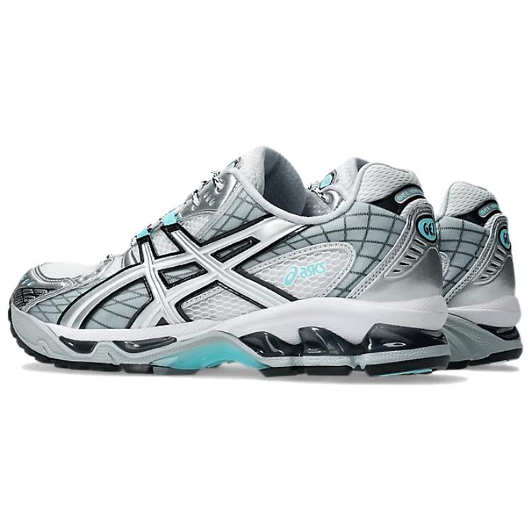 Asics GEL Nimbus 10.1 Abrasion Resistant Low top Casual Running Shoes Unisex White Gray купить в интернет-магазине Yoocart с быстрой доставкой по России.