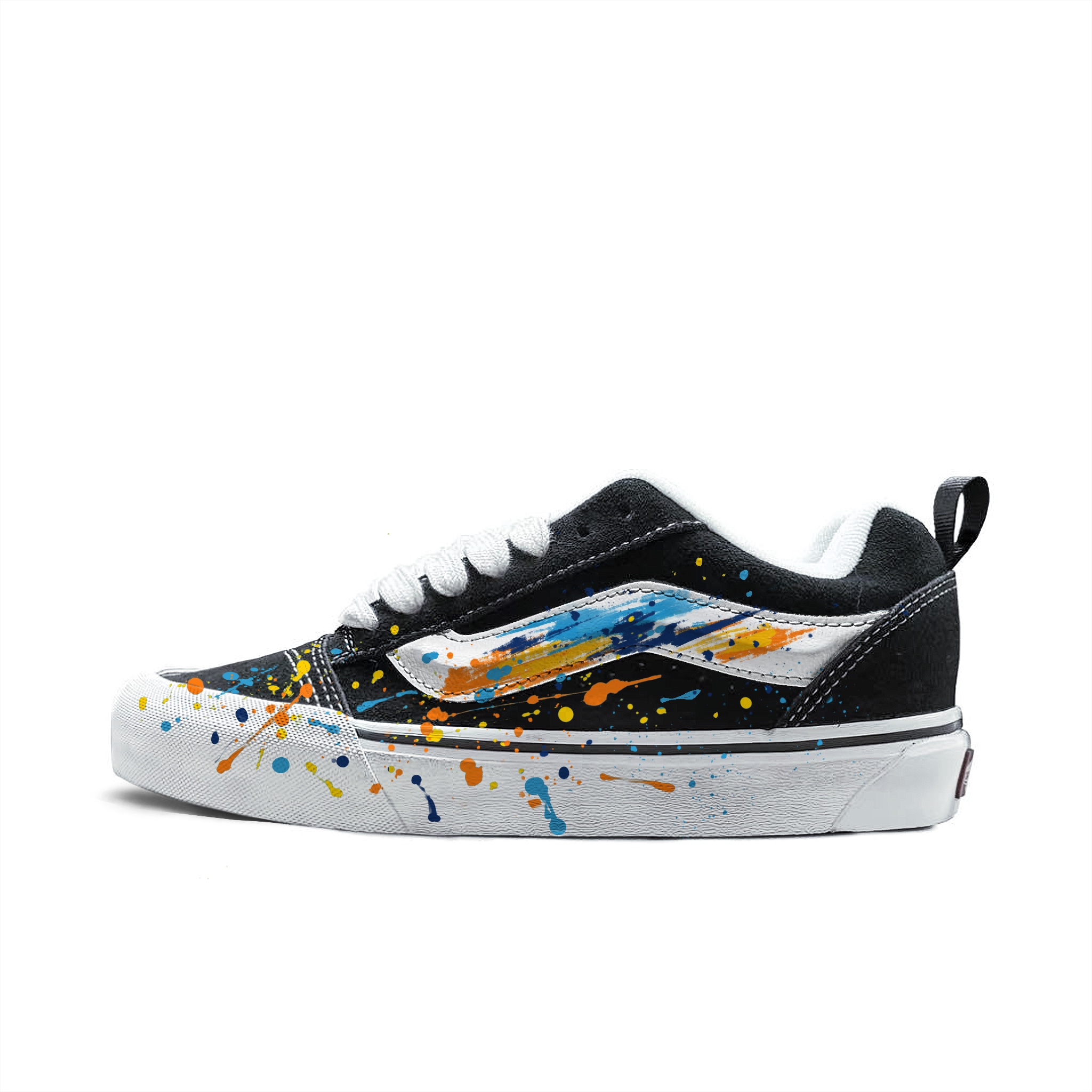 Vans Knu Skool Abrasion Resistant Low top Skateboard Shoes Unisex