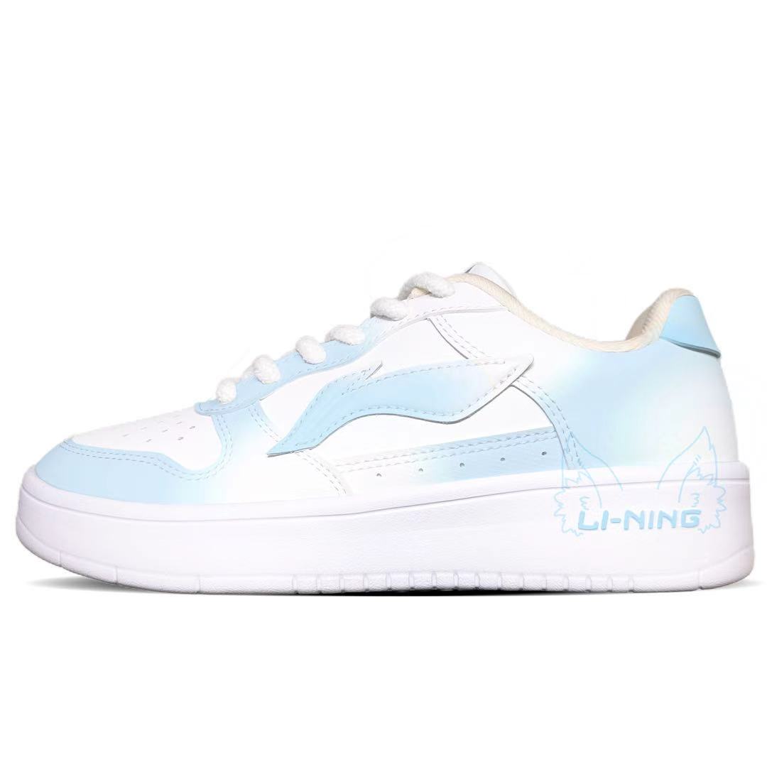 LiNing Pontoon Boats Abrasion Resistant Slip Resistant Low top Skateboard Shoes Women's