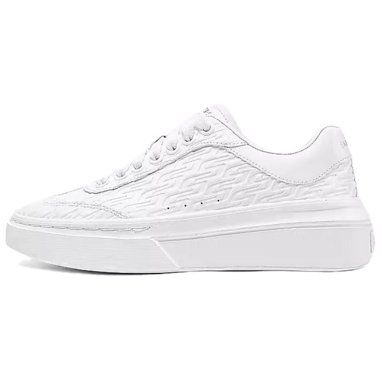 Skechers Court Classics Breathable Support Low Top Skateboard Shoes Women's White