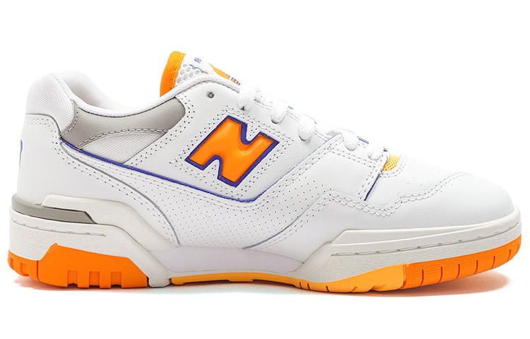 New Balance 550 White Vibrant Orange купить в интернет-магазине Yoocart с быстрой доставкой по России.
