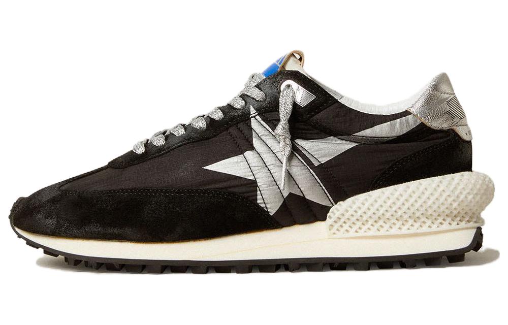 Golden Goose Women's Marathon 'Black Metallic Silver'
