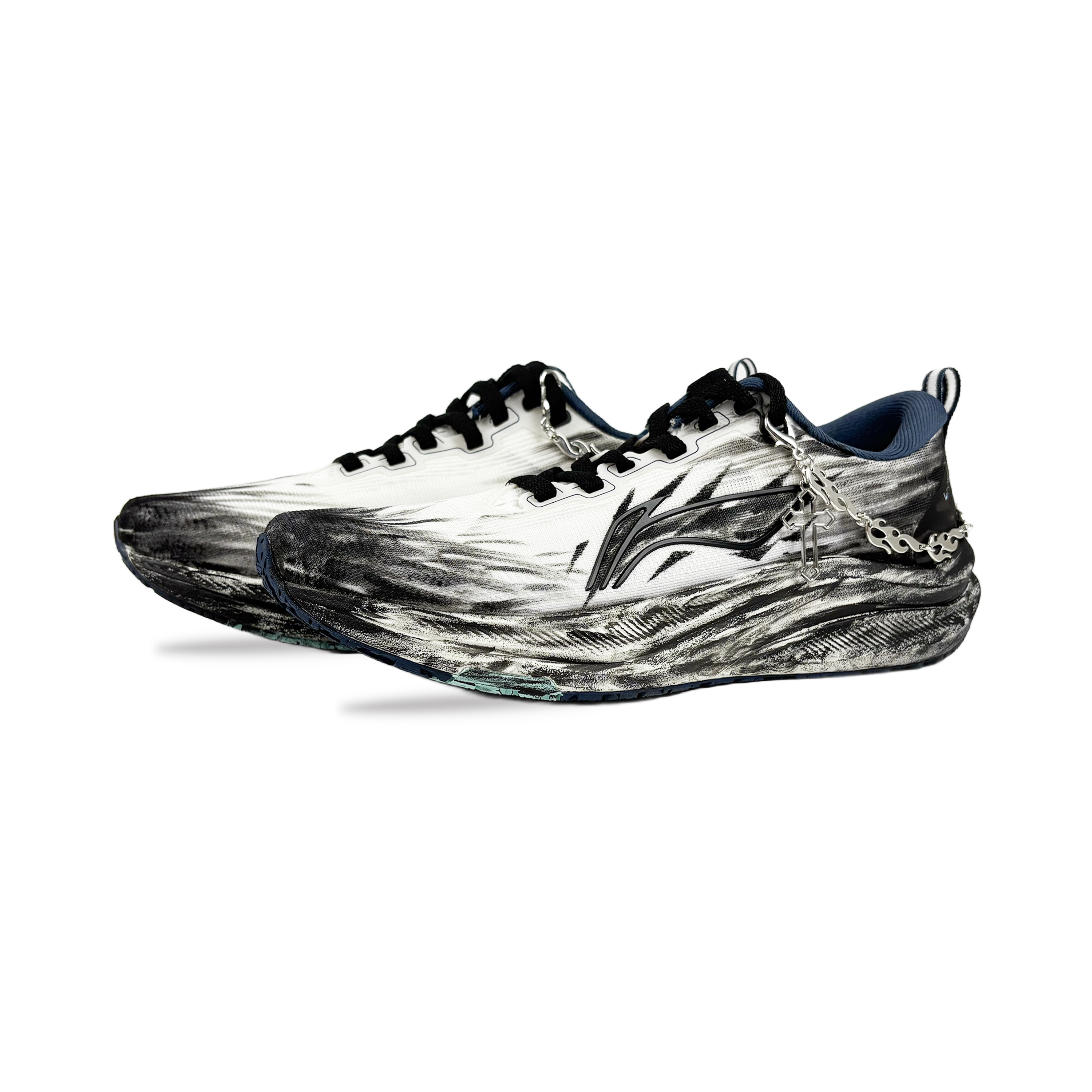 LINING Red Hare 8 Running Shoes Men's Low top Black/White купить в интернет-магазине Yoocart с быстрой доставкой по России.