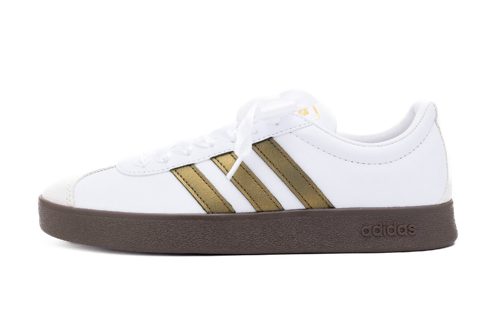 Adidas Neo VL Court 2.0 Low Top Skateboard Shoes Unisex White