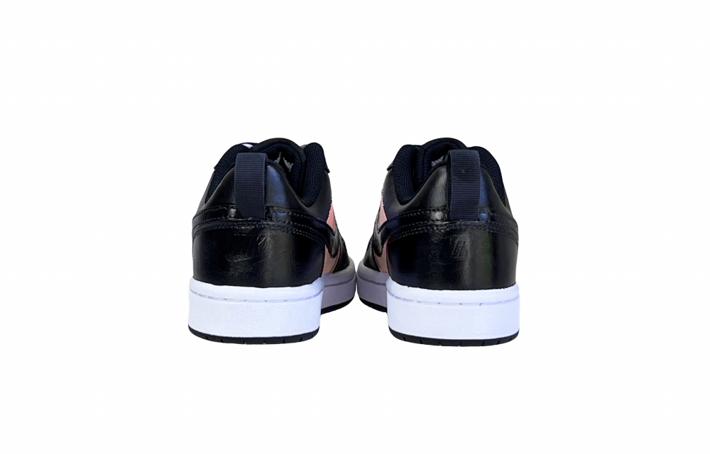 Nike Court Borough 2 Peach Soda Low Top Skateboard Shoes GS Black Pink купить в интернет-магазине Yoocart с быстрой доставкой по России.