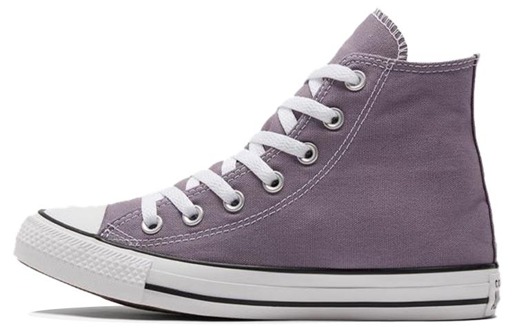 Converse Chuck Taylor All Star Canvas Shoes Grey/Purple