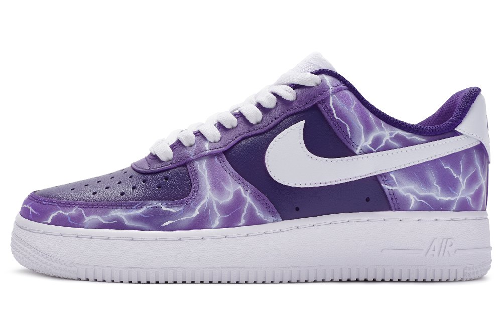 Nike Air Force 1 Low 811 Manufacturing, Air Force 1 Low Top Skateboard Shoes Men's White Purple